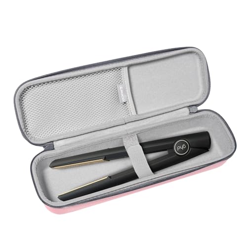 Travel Case for Hair Straighteners - Pink Compatibility with GHD & BaBylissPRO