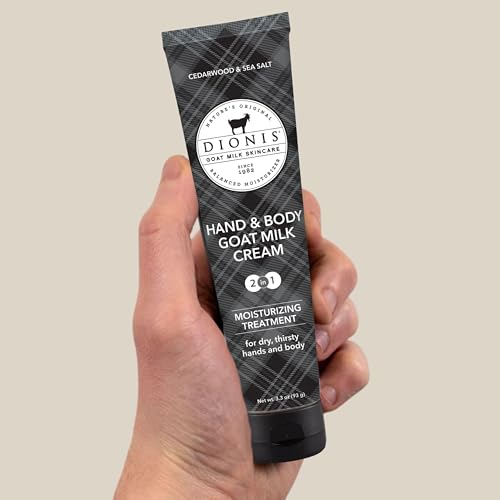 Dionis Goat Milk Bath & Body Gift Set - Cedarwood & Sea Salt 3 Piece