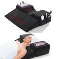 Black BALAPET Lash Pillow for Eyelash Extensions, Ergonomic Support with Side Pockets