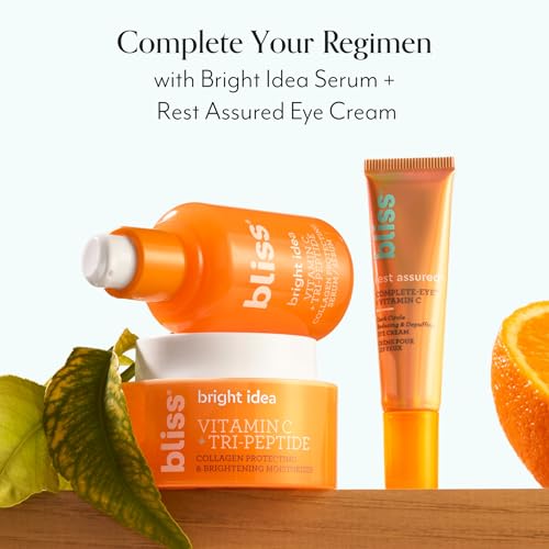 Brightening Eye Cream & Face Moisturizer with Vitamin C & Tri-Peptides
