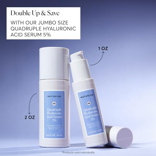 Hydrating Hyaluronic Acid Serum 2 Fl Oz - Anti-Aging & Plumping Face Serum, Fragrance-Free