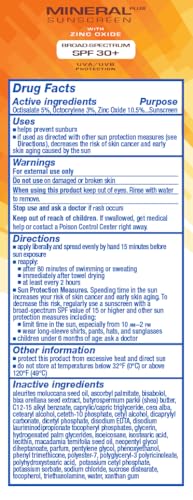 Mineral Sunscreen SPF 30+ with Zinc Oxide, Coconut-Lime Scent, 6 fl oz