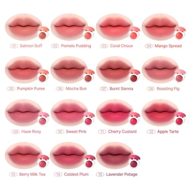 Dasique Souffle Color Pot #09 Haze Rosy ? Makeup Blush, Buildable Silky-Smooth Texture, Build-In Mini Brush, Multi-Use For Cheek and Lip