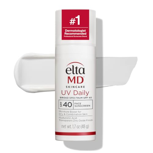 EltaMD UV Daily Untinted Face Sunscreen Moisturizer SPF 40 1.7 oz