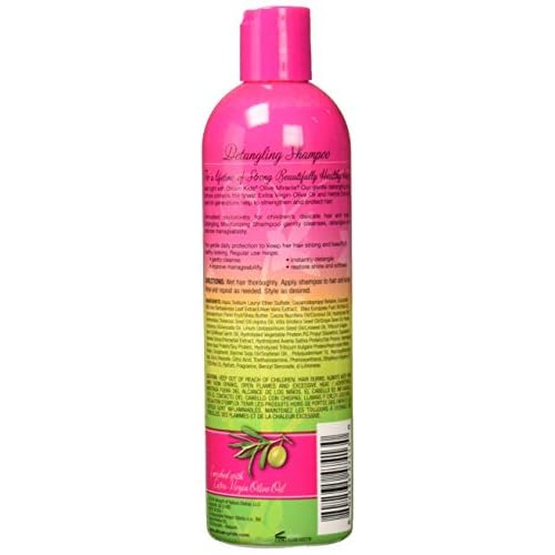 African Pride Dream Kids Olive Miracle Detangling Shampoo, 12 Ounce