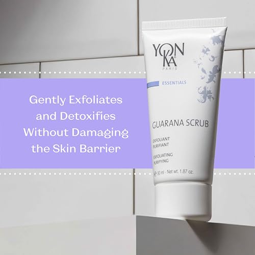 Gentle Guarana Exfoliating Face Scrub for Sensitive Skin - Natural Skin Polish