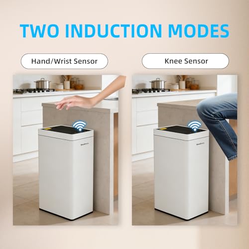 8 Gallon Touchless Trash Can with Motion Sensor and Auto Bagging - Standard
