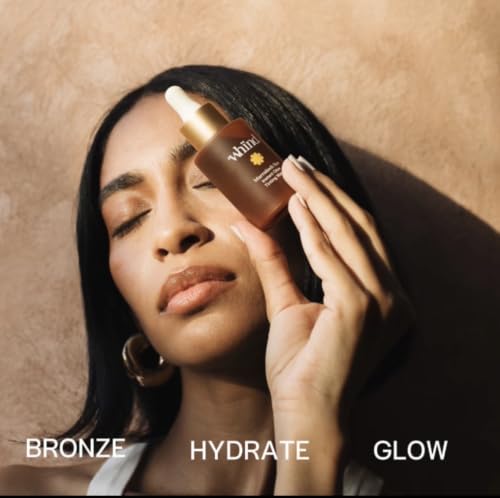 Face Self Tanning Drops with Hyaluronic Acid & Glycerin - Natural Glow - 30ml