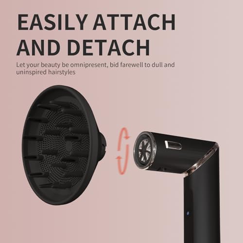 Black Diffuser Attachment for Shark FlexStyle HD430 Hair Dryer