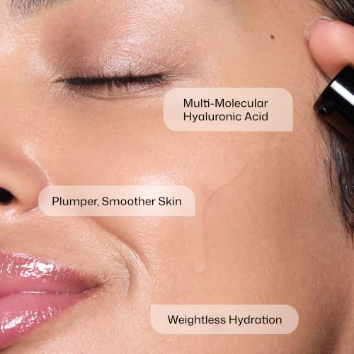 Hydrating Anti-Aging Face Serum with Hyaluronic Acid - 0.5 Fl Oz