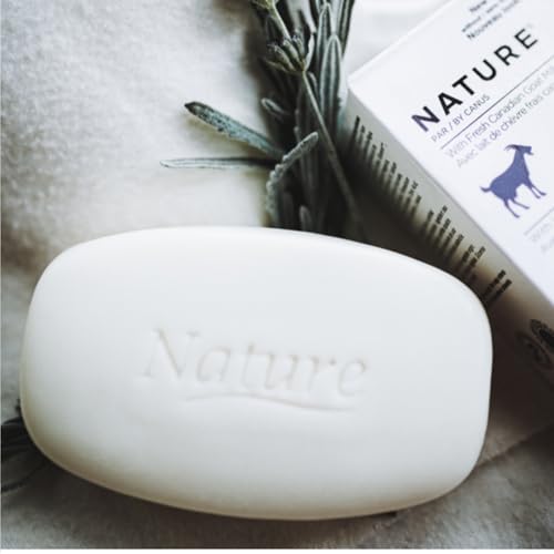 Nature Goat Milk Bar Soap, ORIGINAL (4-Pack), 5 oz (141 g), With Fresh Goat Milk, Vitamin A, B3, Potassium, Zinc & Selenium, Moisturizing Body Soap