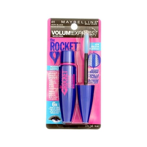 Maybelline New York Volume' Express The Rocket Waterproof Mascara, Very Black [411] 0.3 oz