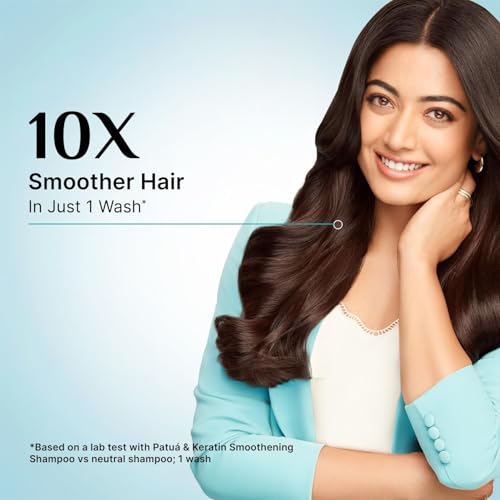 Pilgrim Keratin & Patuá Smoothing Shampoo 21.97 Fl Oz for Frizz Control & Soft Hair