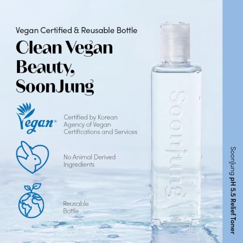 ETUDE SoonJung pH 5.5 Relief Korean Toner 11.83 fl oz - Sensitive Skin Care
