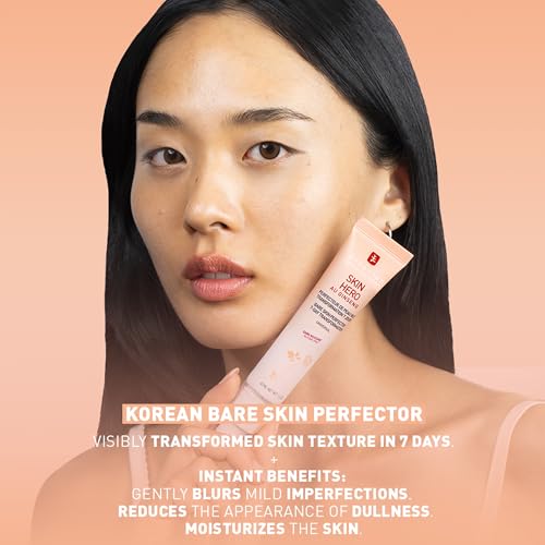 Erborian Skin Hero Perfector, Non-Tinted Concealer & Makeup Primer Hydrates, Smooths Texture, Blurs & Illuminates, Glass?Skin Base, Korean Skincare