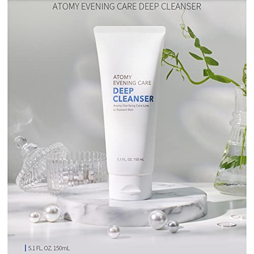 ATOMY Evening Care Deep Cleanser - 150ml x 2 pack, Facial Foam, Face Wash