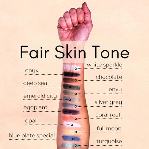 White Sparkle Vanilla Shimmer Vegan Single Loose Eyeshadow; Talc, Paraben & Cruelty Free