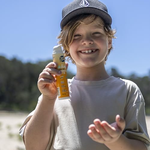 Kids Zinc Sunscreen SPF 50 Mineral Sunblock Pump 100g - Reef Safe & Water-Resistant