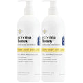 ECZEMA HONEY Oatmeal Body Lotion - Hand & Body Cream for Eczema Relief - Natural Dry Skin Repair (16 Oz) (Pack of 2)