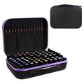 Purple 70 Bottle EVA Essential Oil Storage Carrying Case - Travel & Home