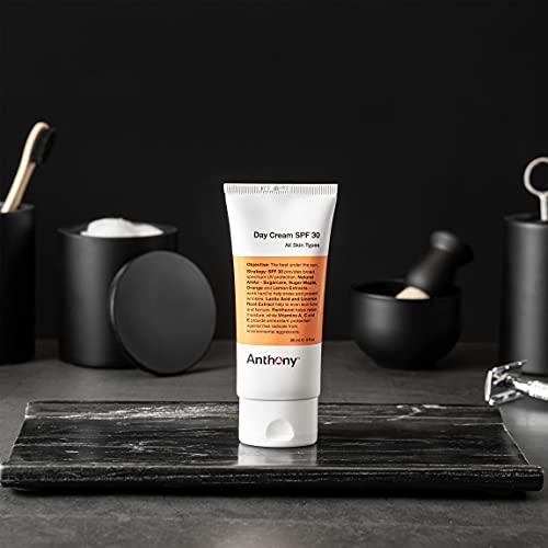 Anthony Sun Essentials Duo, Day Cream SPF 30 Men¡¯s Face Moisturizer with Sunscreen and No Sweat Body Defense Deodorant