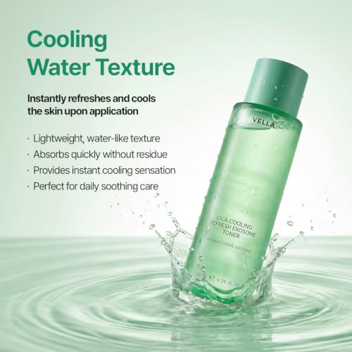 Cooling & Hydrating Toner with Cica Exosome for Sensitive Skin - 130ml