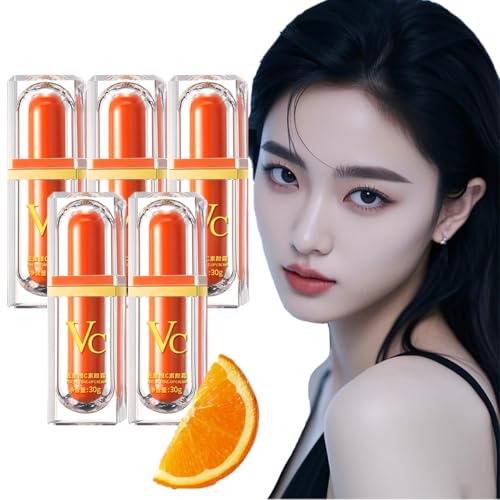 Vitamin C Makeup Tone Up Cream - Multi-Function Face Primer, Concealer & Hydrating Skincare (Variation 5)