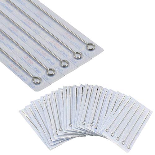 Autdor Tattoo Needles Set 200PCS Mixed RL/RS/M1 Round & Magnum - Disposable Sterile