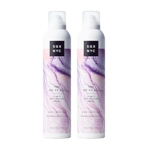 SGX NYC Do It All 3-in-1 Dry Texture Spray - Volumizing Hair Refresh & Hairspray Set