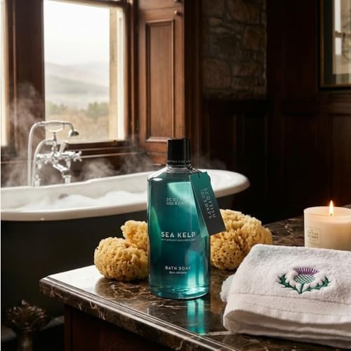 Sea Kelp Bath Soak with Organic Seaweed - Spa-Like 500ml