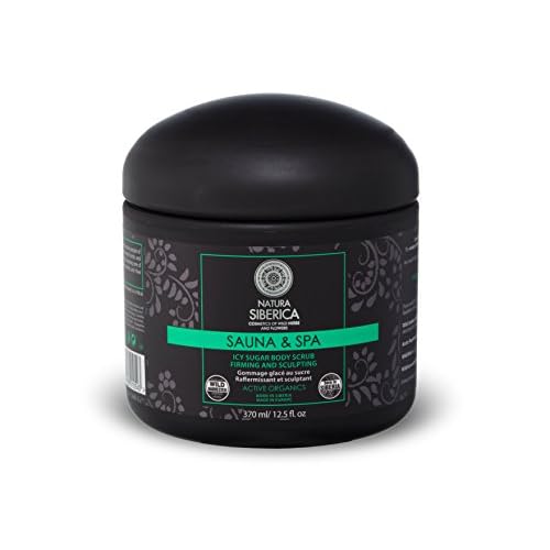 NATURA SIBERICA SAUNA & SPA ICY SUGAR BODY SCRUB SLIMMING 370 ml