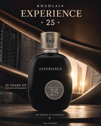 Khadlaj 25 Experience Eau de Parfum - Unisex Woody Aromatic Fragrance