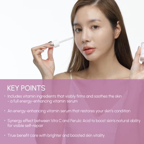 V.Biome Infusion Serum with Niacinamide & Vitamin C - 1 Oz Face Serum for All Skin Types