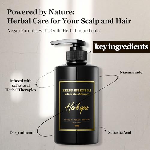 Herbal Hypoallergenic Shampoo for Sensitive Scalps - 16.9 fl oz