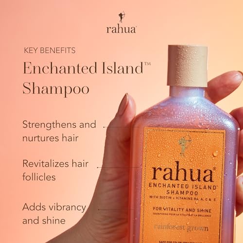 Rahua Enchanted Island Shampoo - 9.3 Fl Oz Natural Hair Care for Medium to Thick Hair