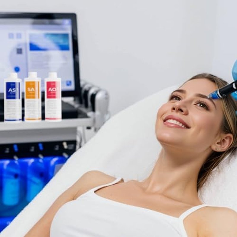 AS1 Hydro facial Serum 3 x 400ml ? Skin Aqua Peeling Solution for Hydro Facial Solution, Hydrogen Oxygen Facial Machine, Hydrodermabrasion & Microdermabrasion Machine