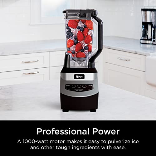 Ninja Total Crush Blender 1000W for Smoothies & Shakes - 72oz Pitcher