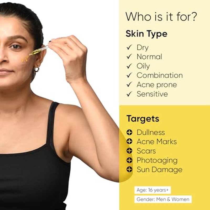 Minimalist Rosehip Oil with Vitamin C for Anti Aging & Glowing Skin | Fades Acne Marks & Scars & Reduces Photoaging | Pure & Cold Pressed | For Women & Men | 1 Fl Oz / 30 ml