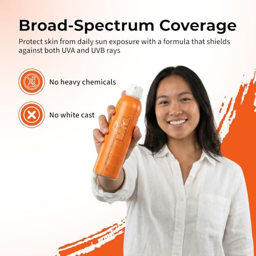 Reef Safe Sunscreen Spray SPF 50+ Broad Spectrum Face & Body - 2 Pack, 6 fl oz each
