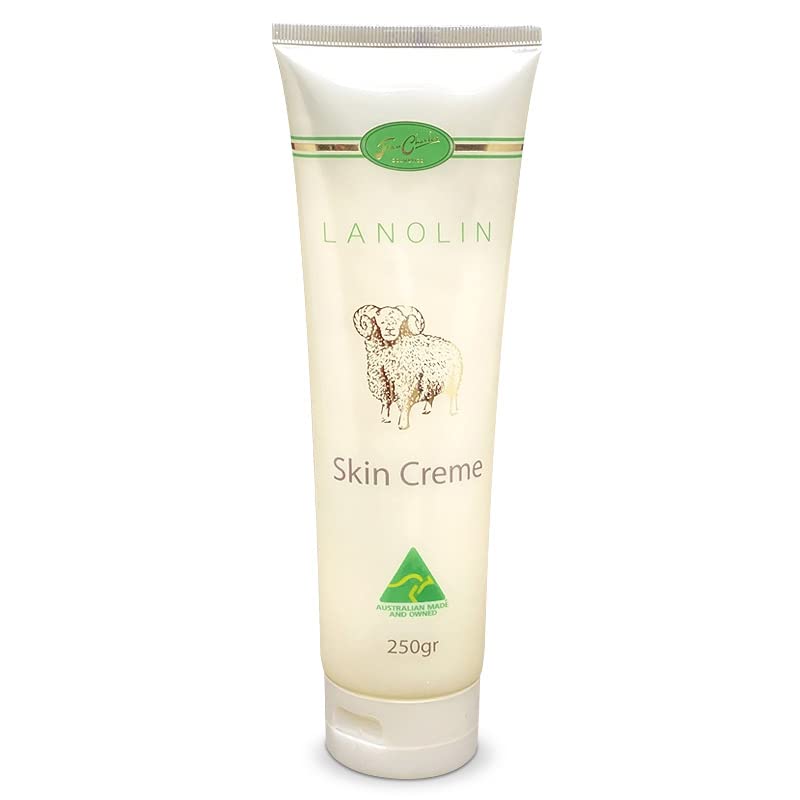 Lanolin Skin Cream for Dry & Cracked Skin 250g - Moisturizer for Face & Body