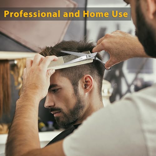 Professional Hair Cutting Scissors - Ultra Sharp Blades for Salon & Home Use