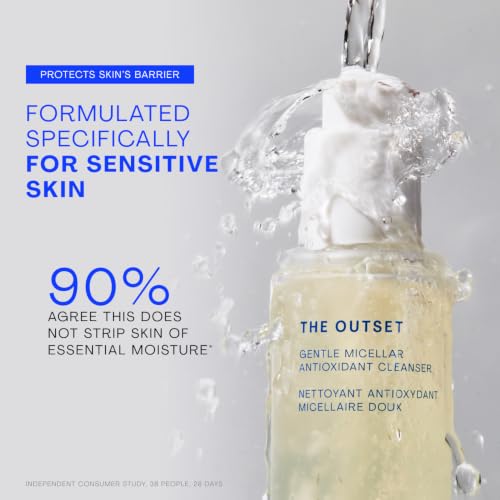 Gentle Micellar Facial Cleanser - Hydrating, Antioxidant, for Sensitive Skin - 5 fl oz - Variation of THIS listing