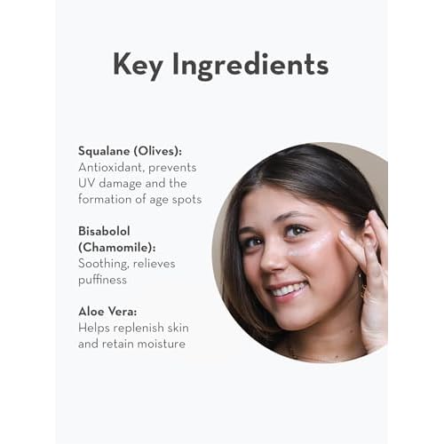 SONAGE Luster Eye Cream: Targets Dark Circles, Wrinkles & Puffiness | Vegan Collagen Formula