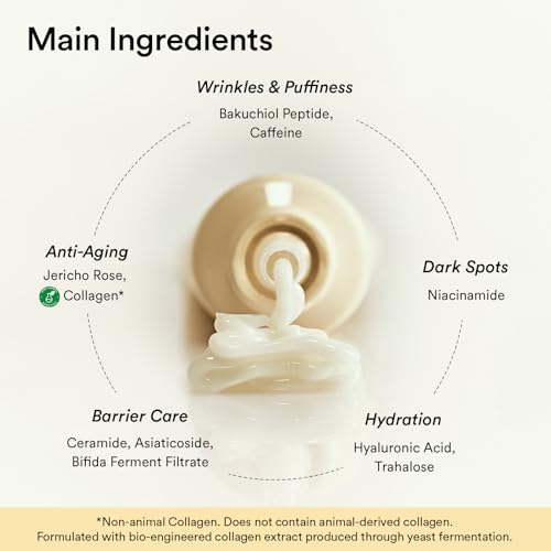 Under Eye Care Duo - Vegan Collagen Eye Patches & Cream for Puffy Eyes & Dark Circles