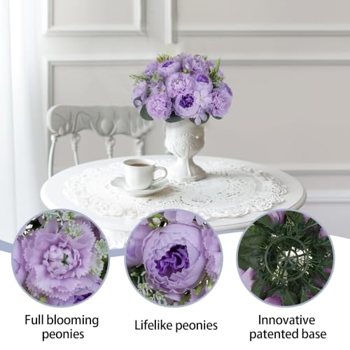 Lilac Flower Balls for Wedding Centerpieces - 10 Pcs, 9.5 Inch