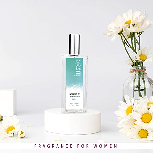 Women’s Vegan Paraben-Free Eau de Toilette Inspired by Thierry Mugler Angel 3.4oz Pack of 2