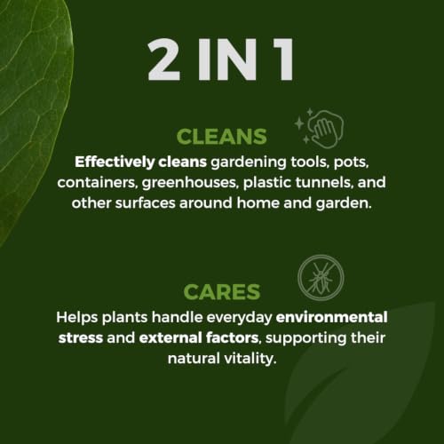 Horticultural Plant Soap Concentrate for Leaf Cleaning & Care – EcoWorm 34 fl oz