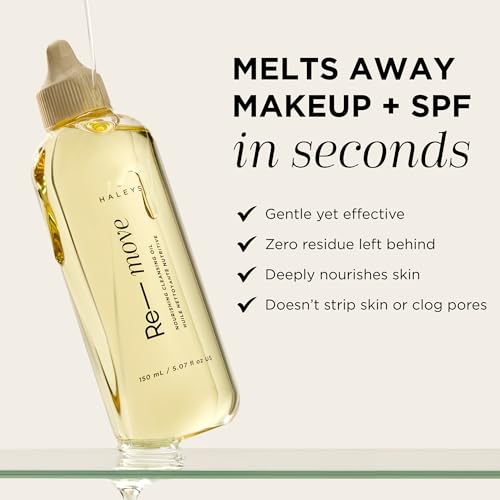 Removes Makeup & Waterproof SPF - Cleansing Oil for All Skin Types 5oz