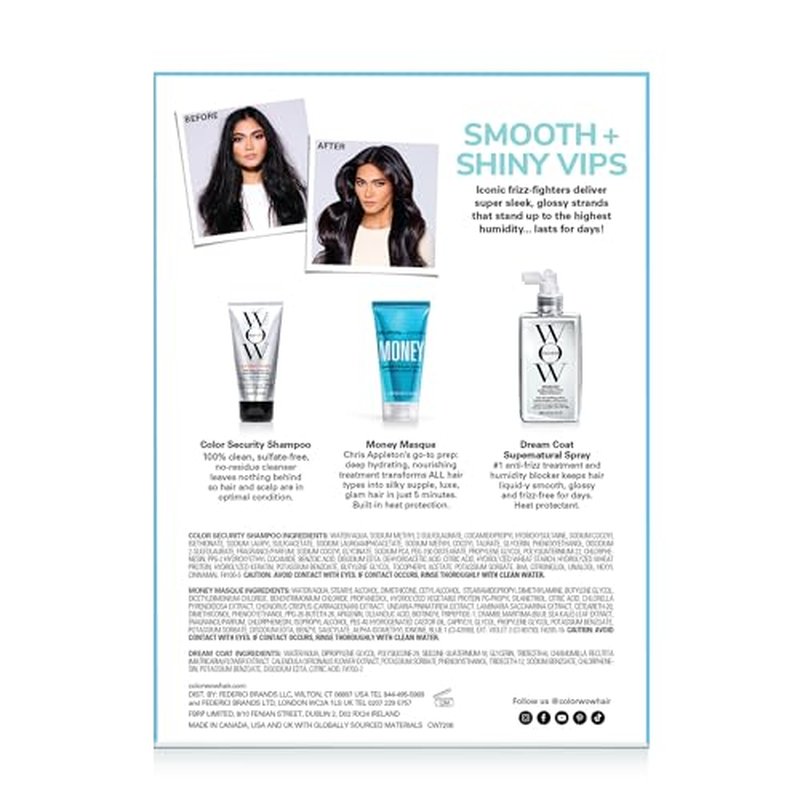 COLOR WOW Smooth + Shiny VIPs Kit