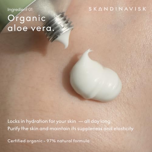 Skandinavisk SKOG Forest Hand Cream 2.54 fl oz - Moisturizing Vegan Formula with Organic Aloe & Swedish Rapeseed Oil (Variation: Pack of 1)